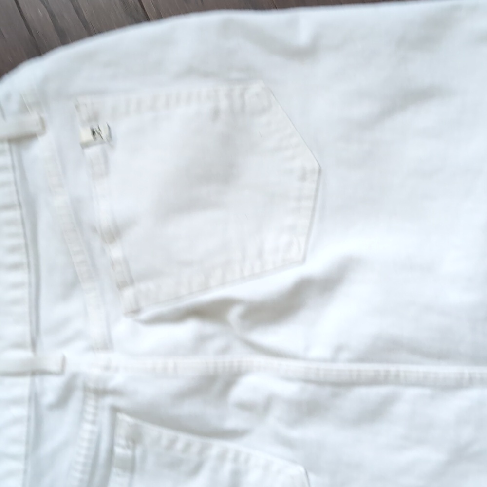 Joe's Jeans White Jean Mini Skirt Size 28 - Picture 7 of 9